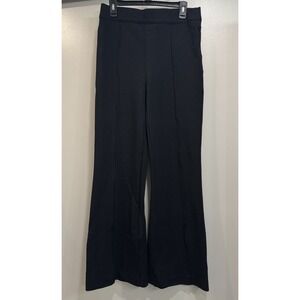 SPANX Black Wide Leg Pants large tall